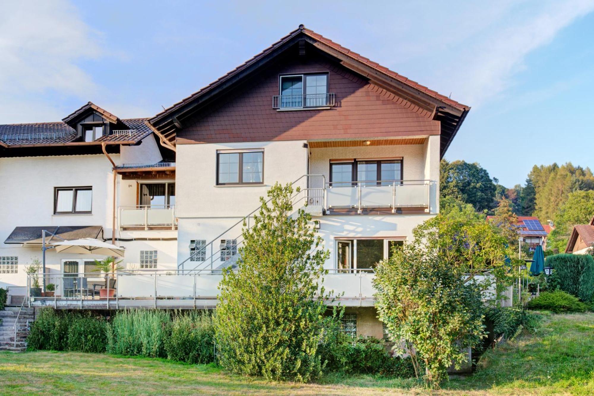Apartment Landhotel Zum Storchennest Bann Kültér fotó