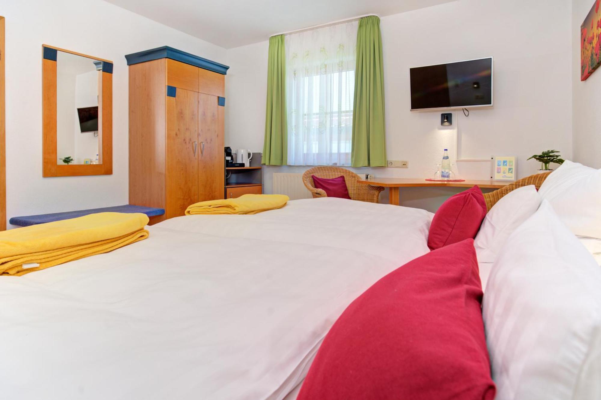 Apartment Landhotel Zum Storchennest Bann Kültér fotó