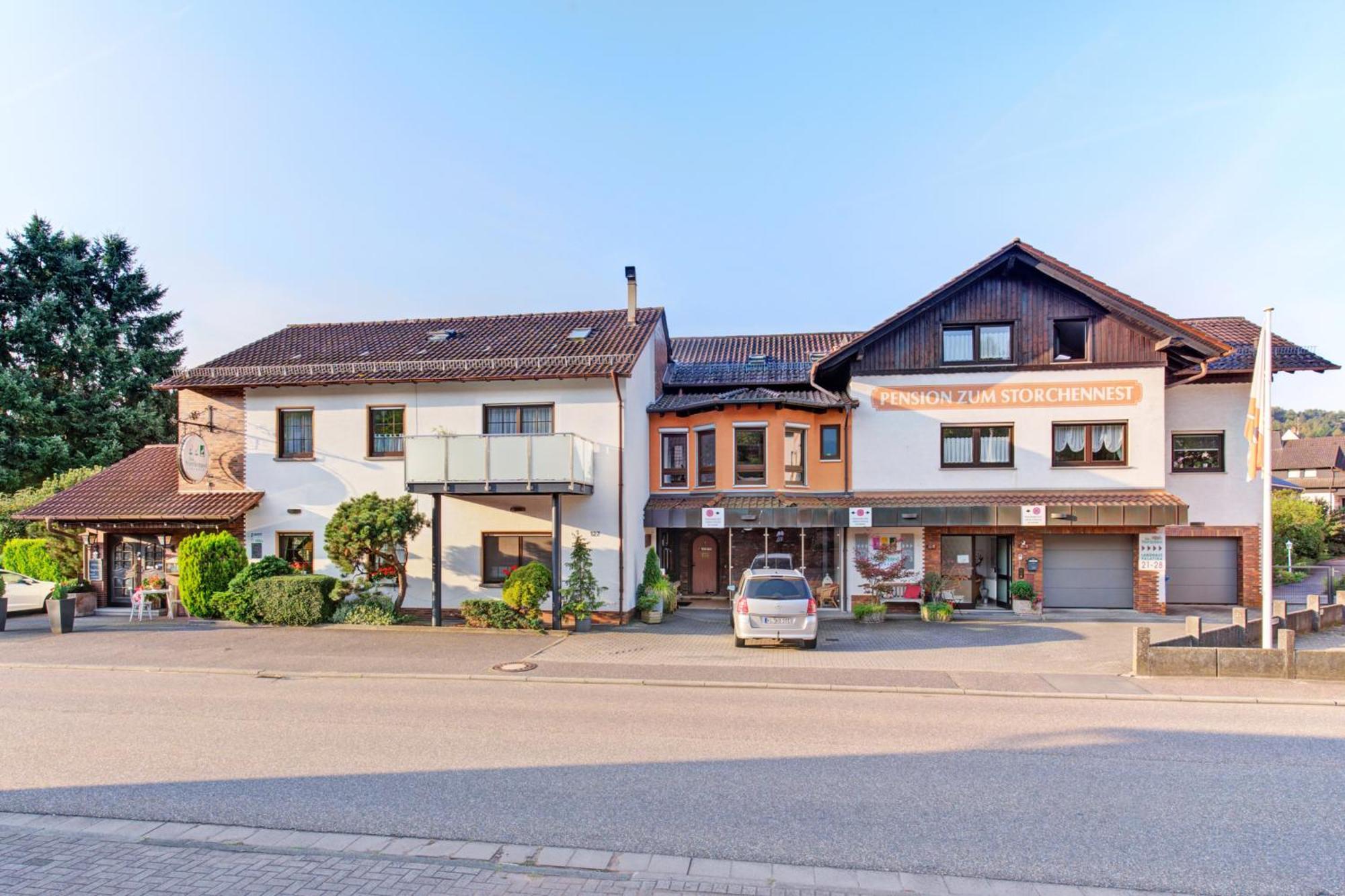 Apartment Landhotel Zum Storchennest Bann Kültér fotó
