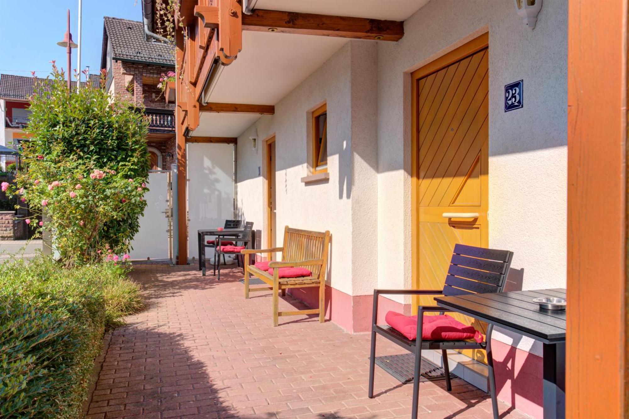 Apartment Landhotel Zum Storchennest Bann Kültér fotó